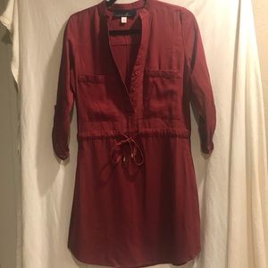 Francesca’s Collections burgundy dress